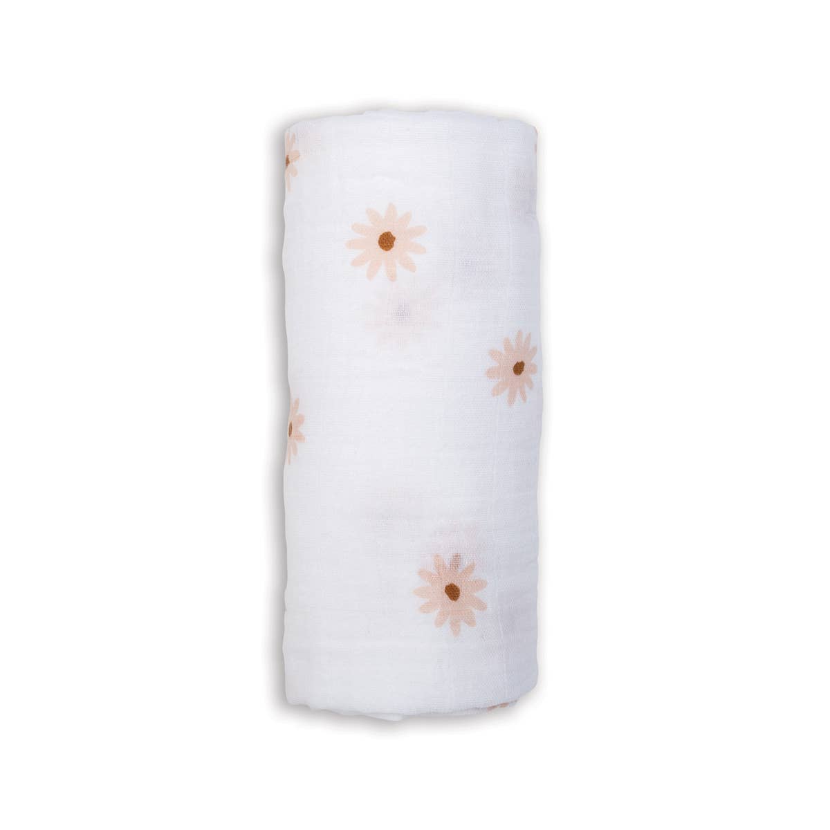 Lulujo - Couverture d'emmaillotage en mousseline de coton - Marguerites