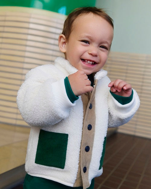 Petit Bateau - Veste Sherpa (Bébé)
