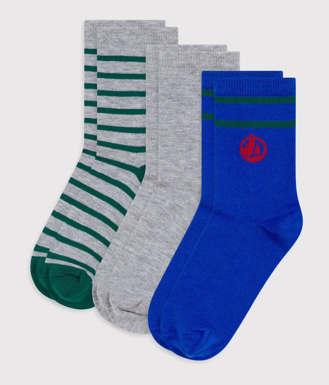 Petit Bateau - Lot de 3 Paires de Chaussettes
