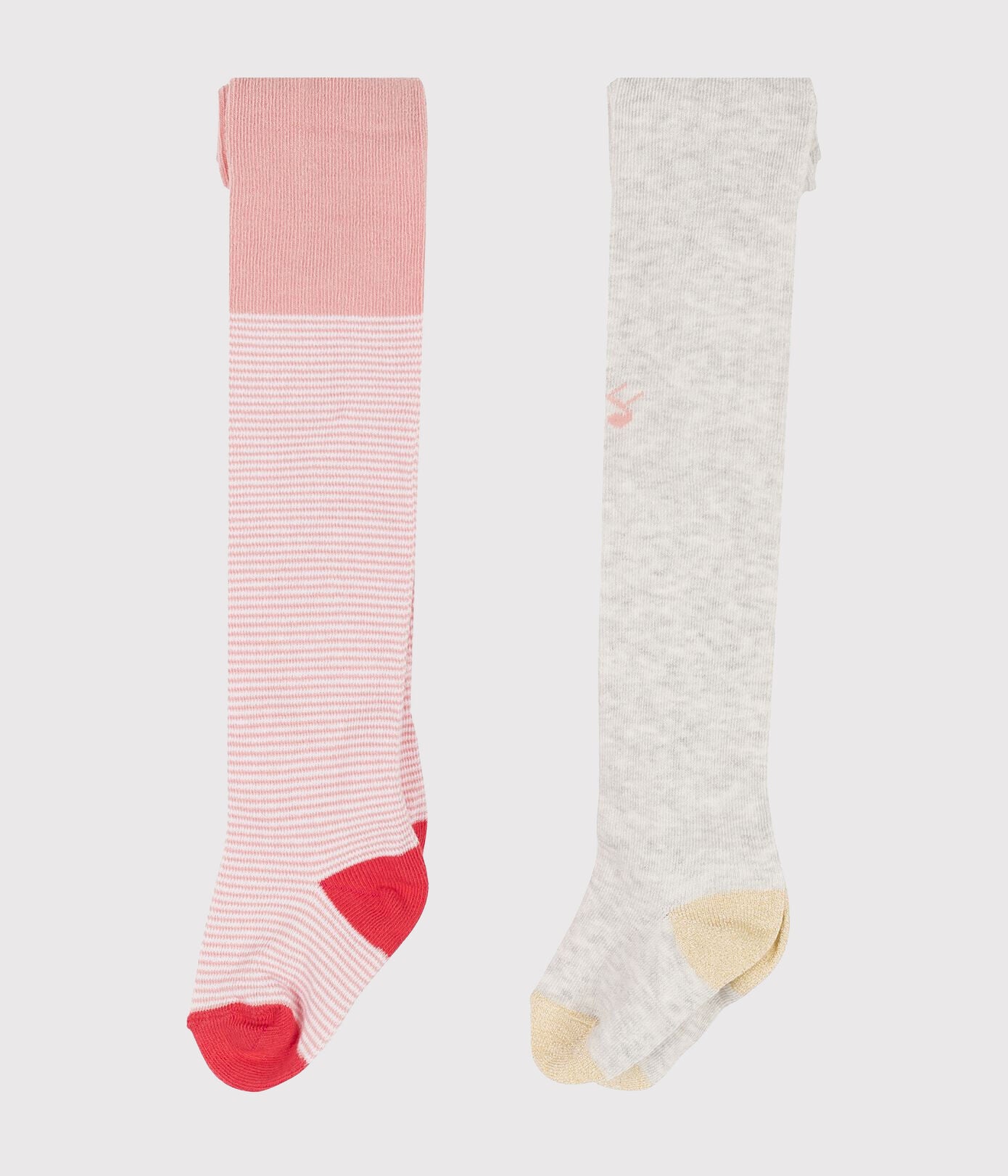 Petit Bateau - 2 Paires De Collants Cha/Mu