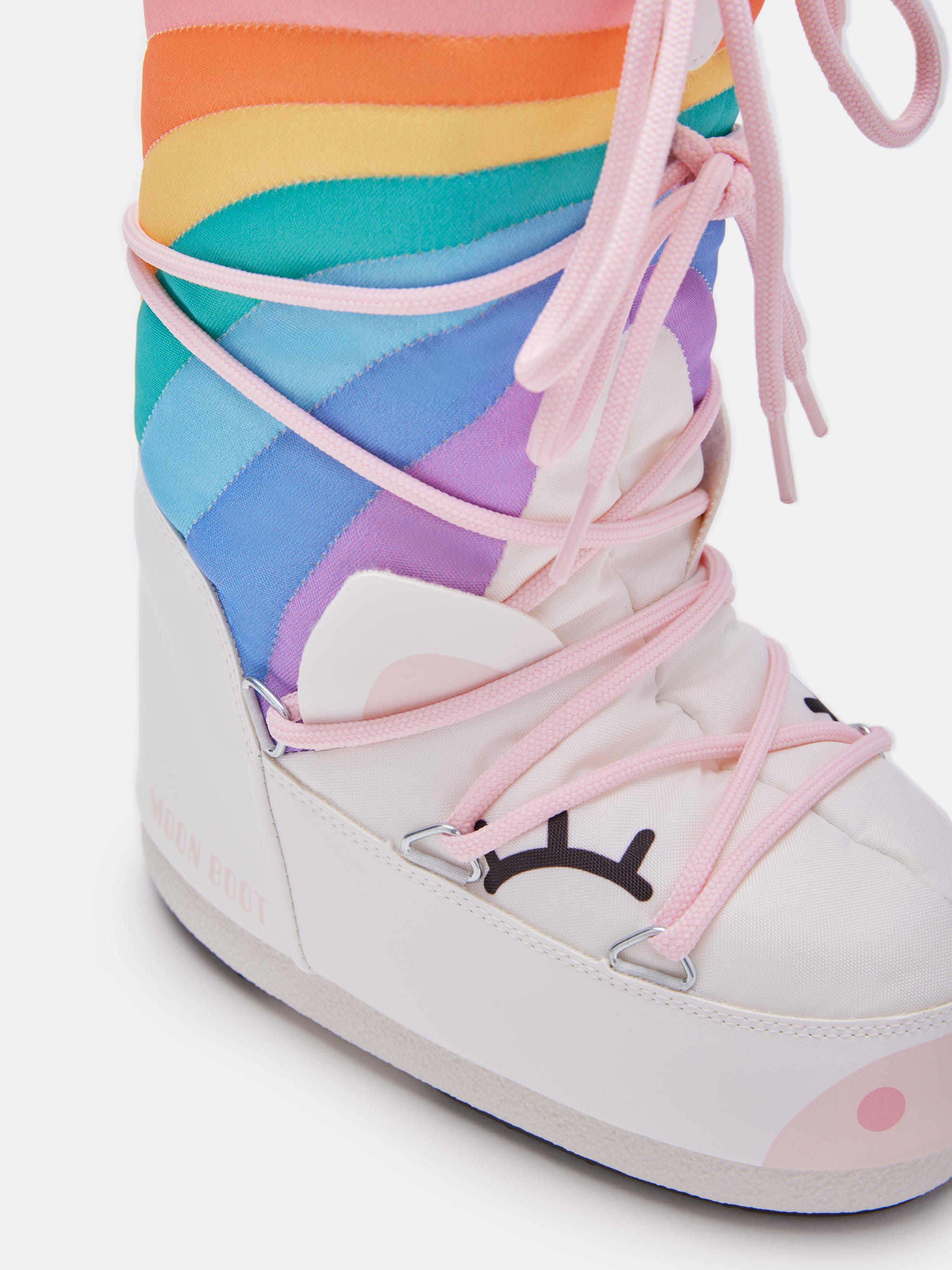 Moon Boots - Kids Icon Rainbow Nylon Snow Boots