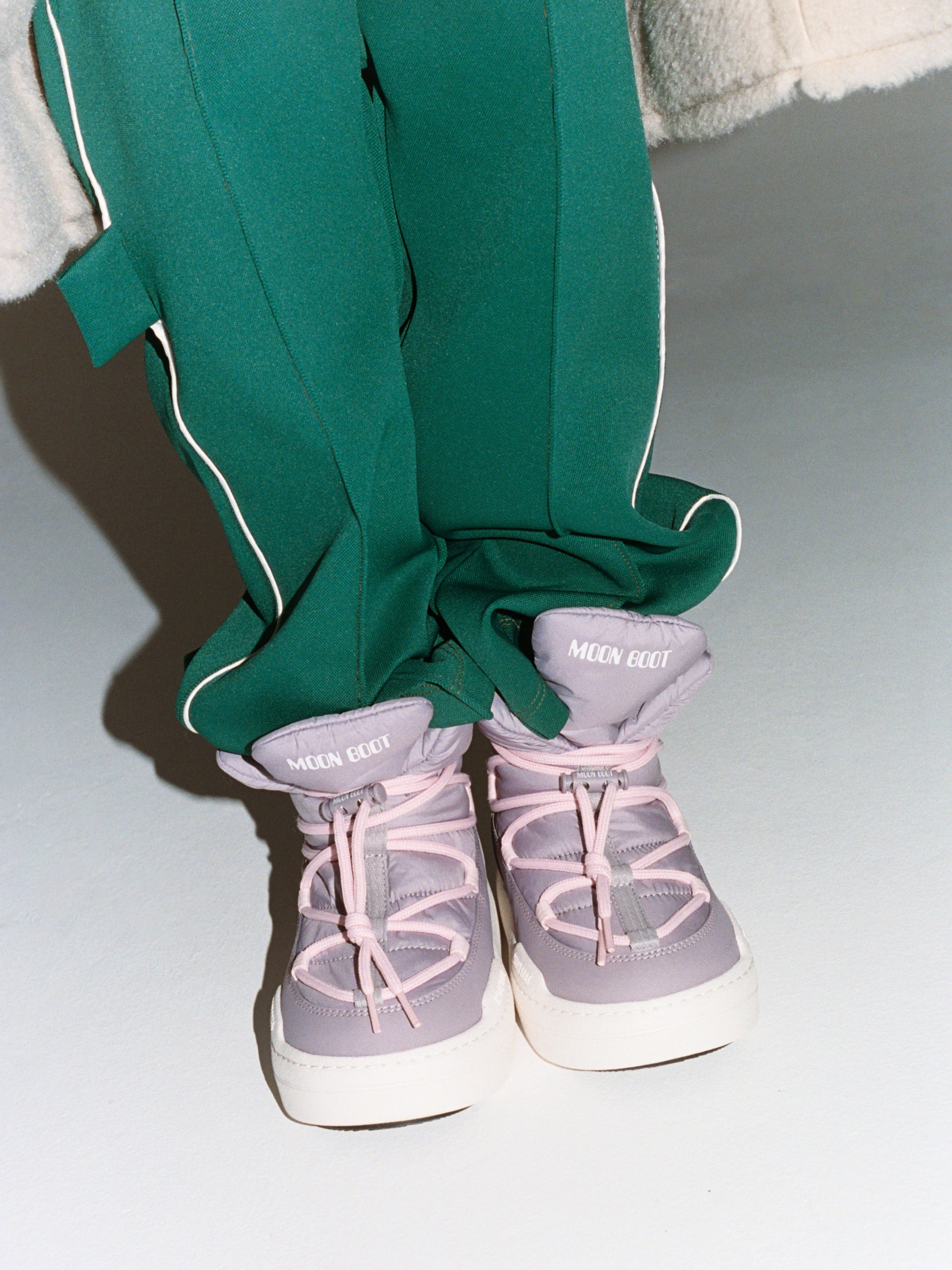 Moon Boots - Junior Park Lace Mid Snow Boots