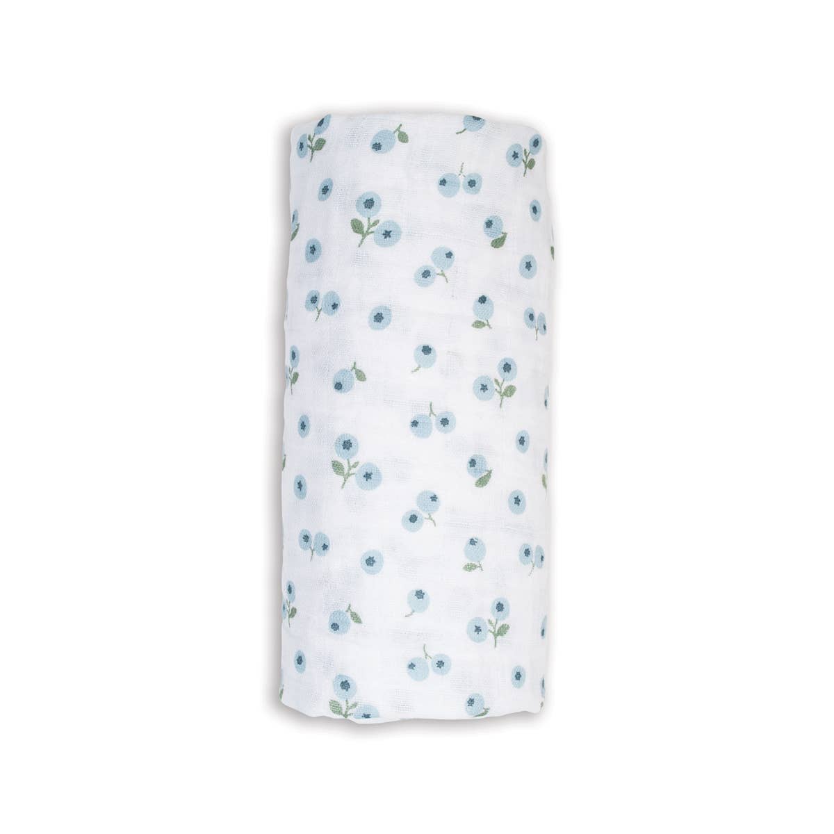 Lulujo - Couverture d'emmaillotage en mousseline de coton - Myrtilles