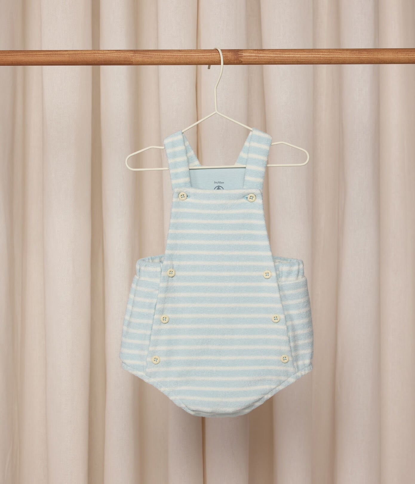 Petit Bateau - Short Overalls (Baby)