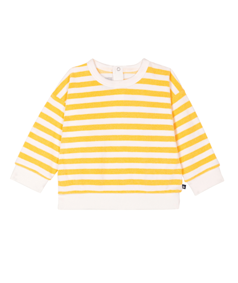 Petit Bateau - Sweatshirt bébé en coton imprimé