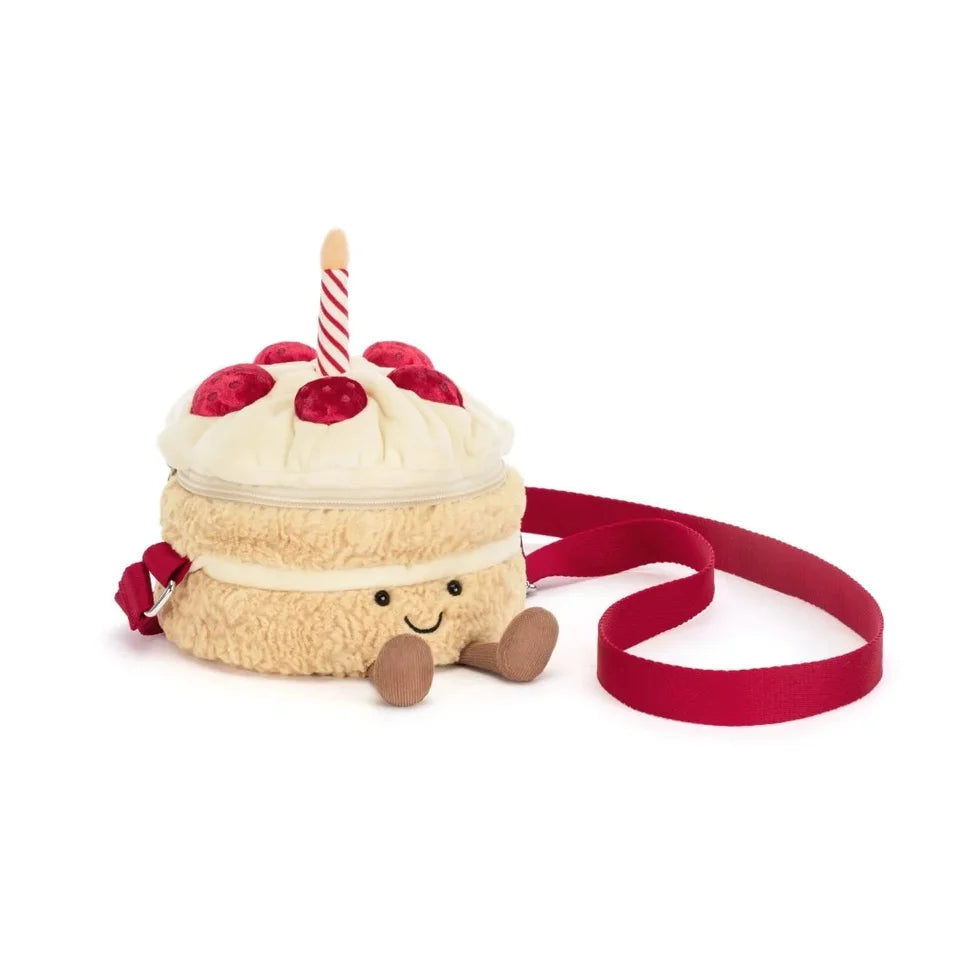 Jellycat - Sac Gâteau d'anniversaire Amuseables
