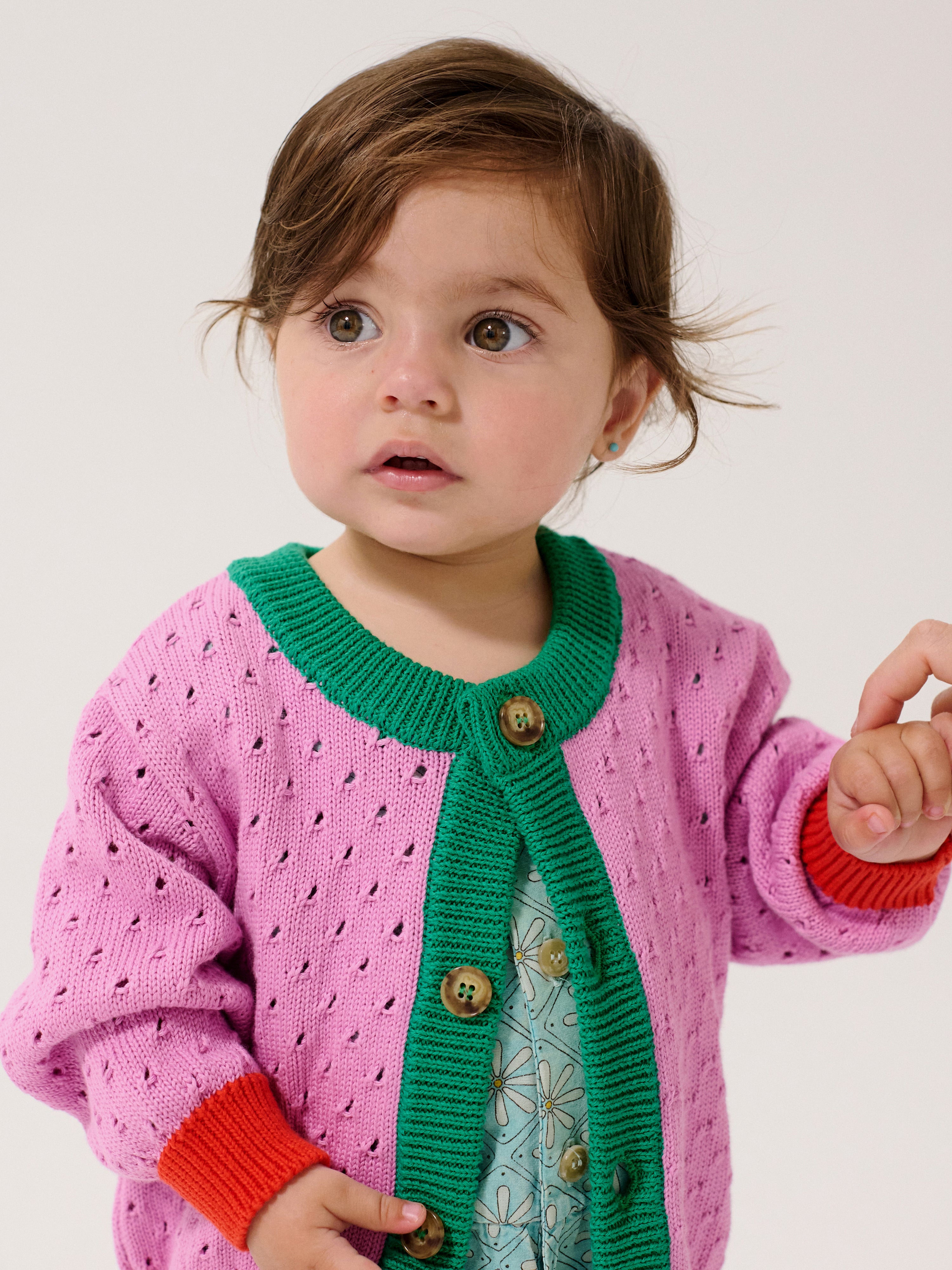 Bobo Choses - Cardigan blocs de couleur (Bébé)
