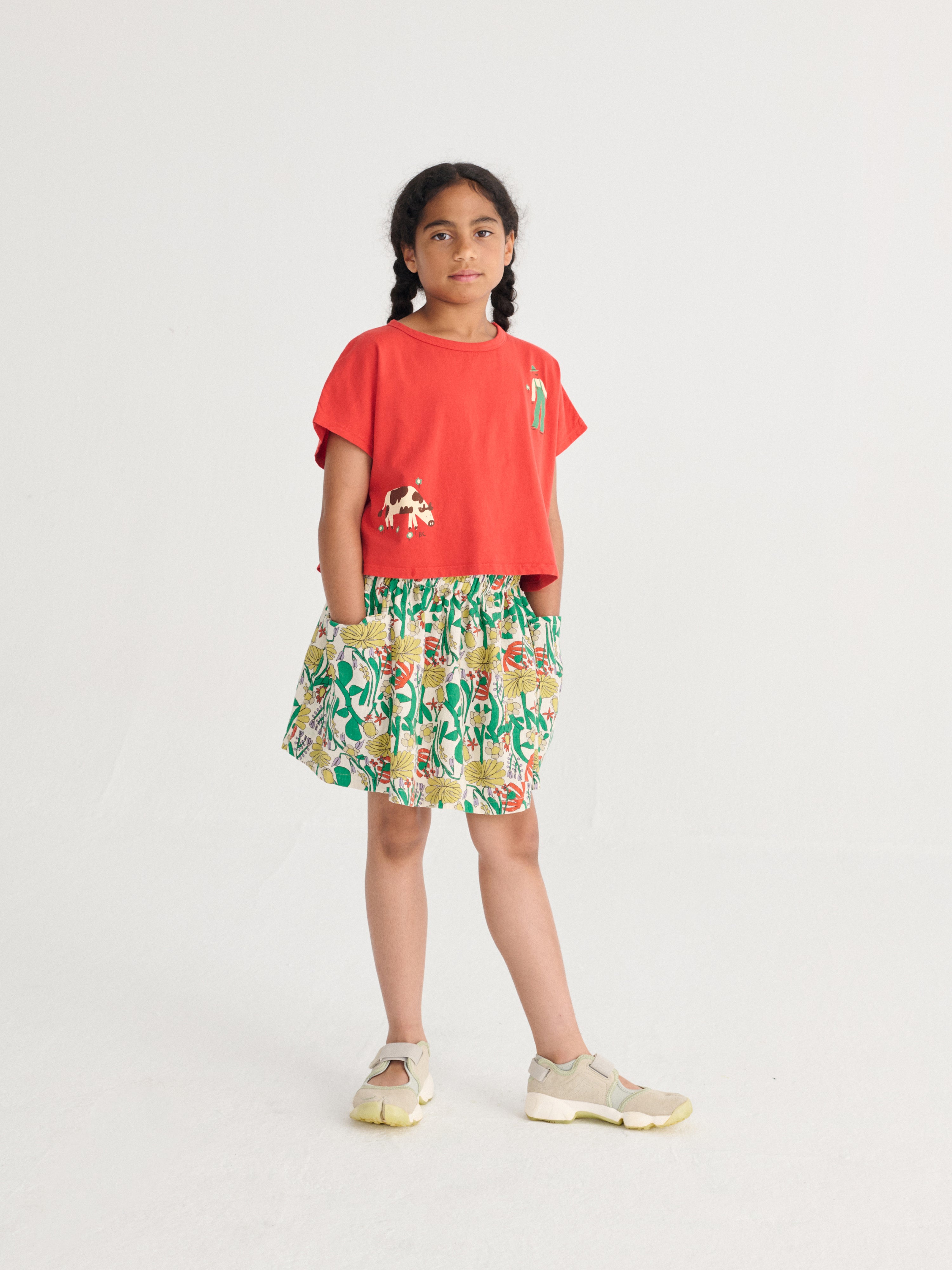 Bobo Choses - T-shirt Crop Farm Adventure