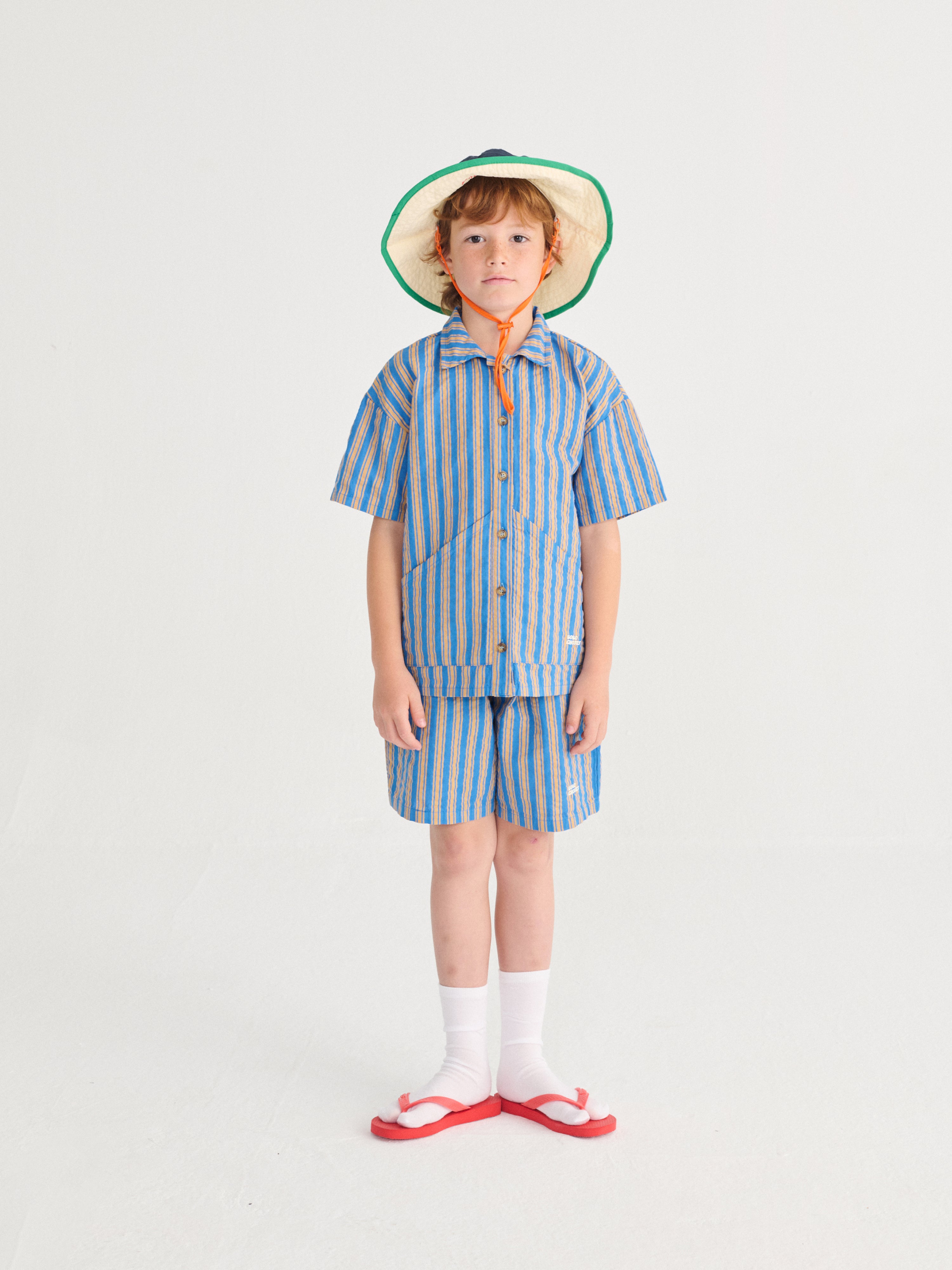 Bobo Choses - New Hairline denim bermuda shorts