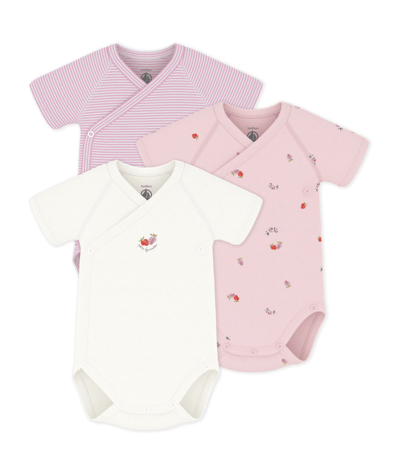 Petit Bateau - Set of 3 Fruit-Themed Diaper Covers