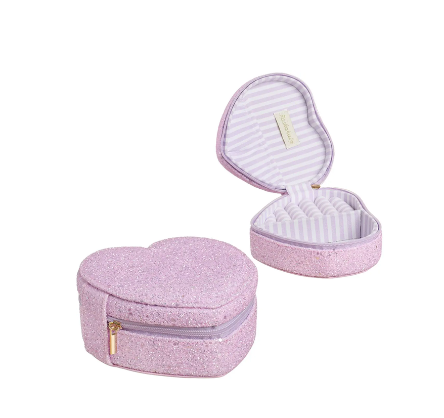 Rockahula - Enchanted Heart Glitter Jewellery Box