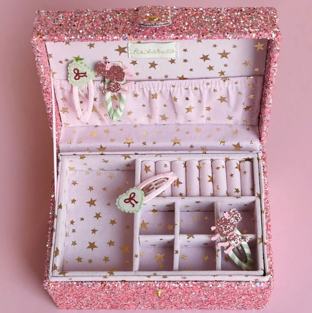 Rockahula - Large Glitter Confetti Jewellery Box