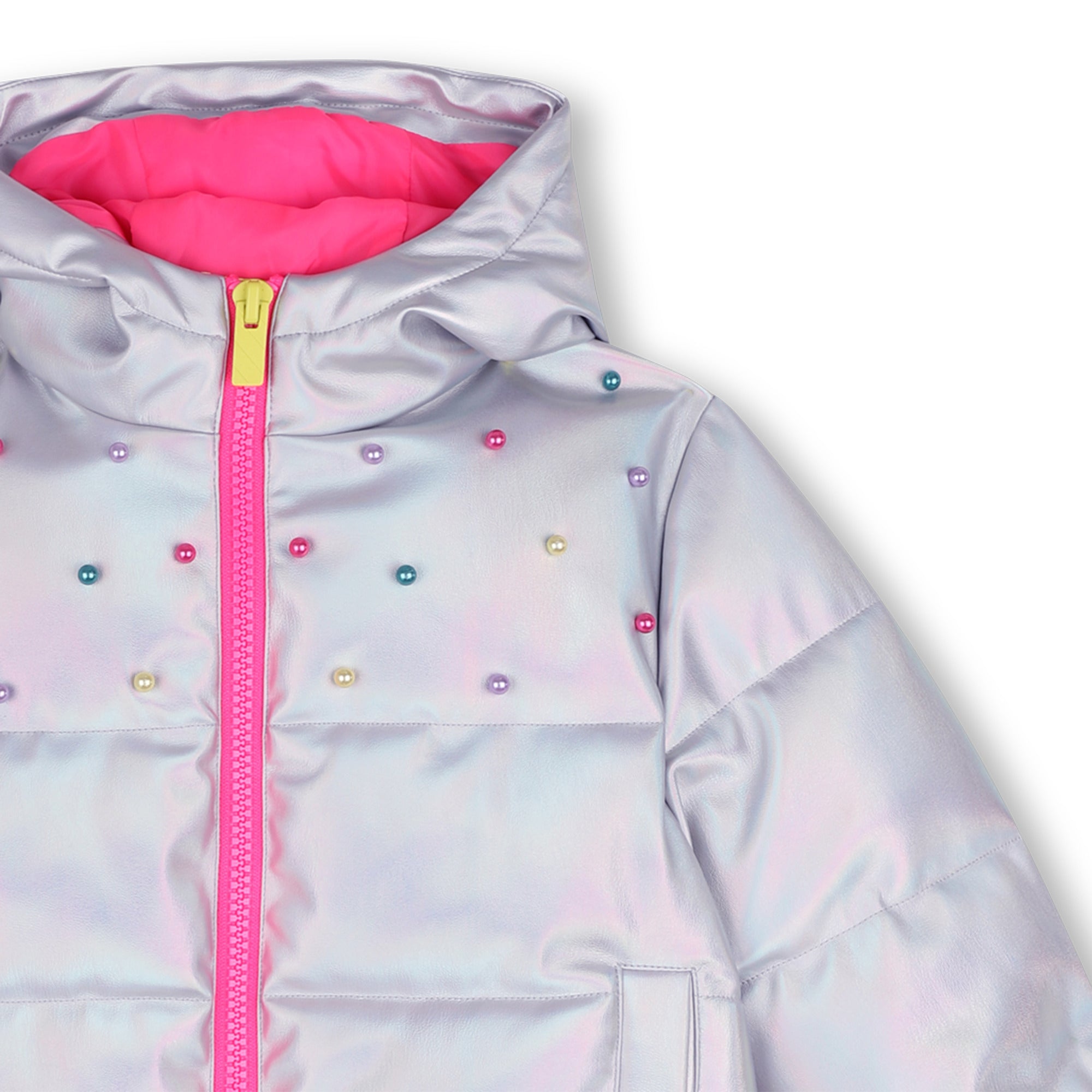 Billieblush - Doudoune Capuche Blanc