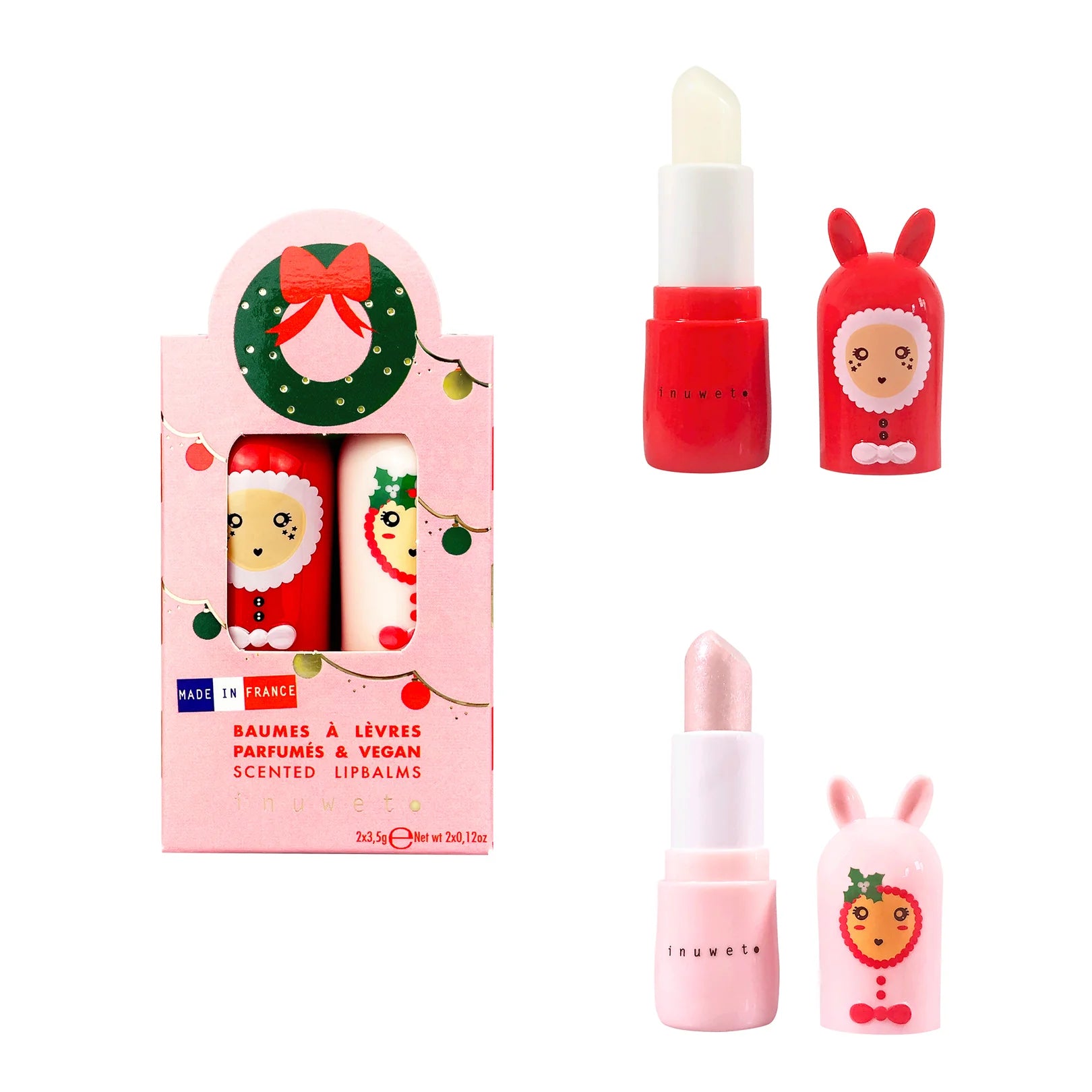 Blush - Duo Baumes Couronne de Noël