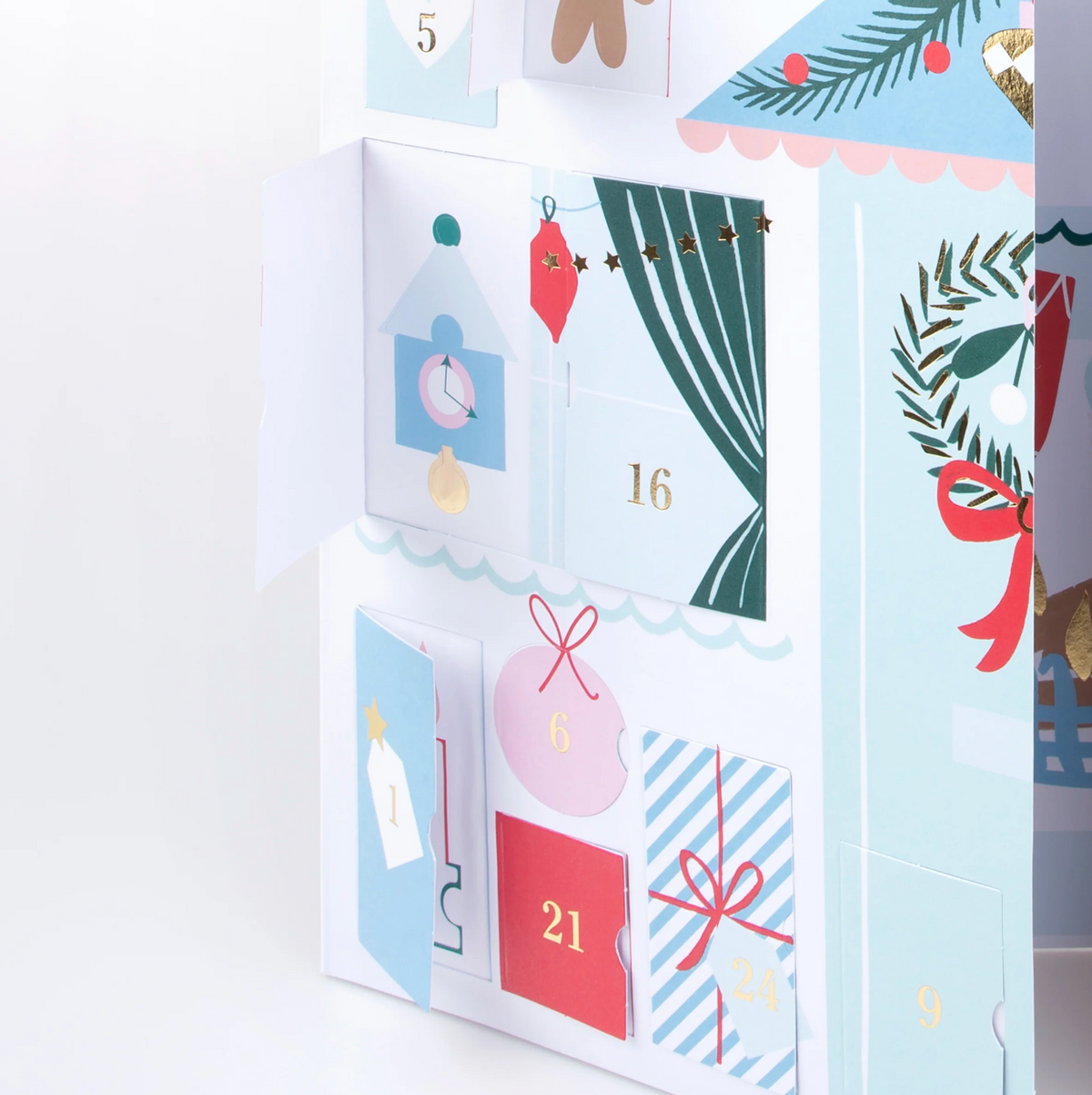 Meri Meri - "Santa's Cabin" Advent Calendar