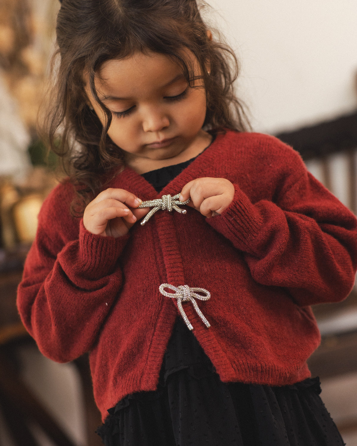 Nora Lee - Bow Cardigan