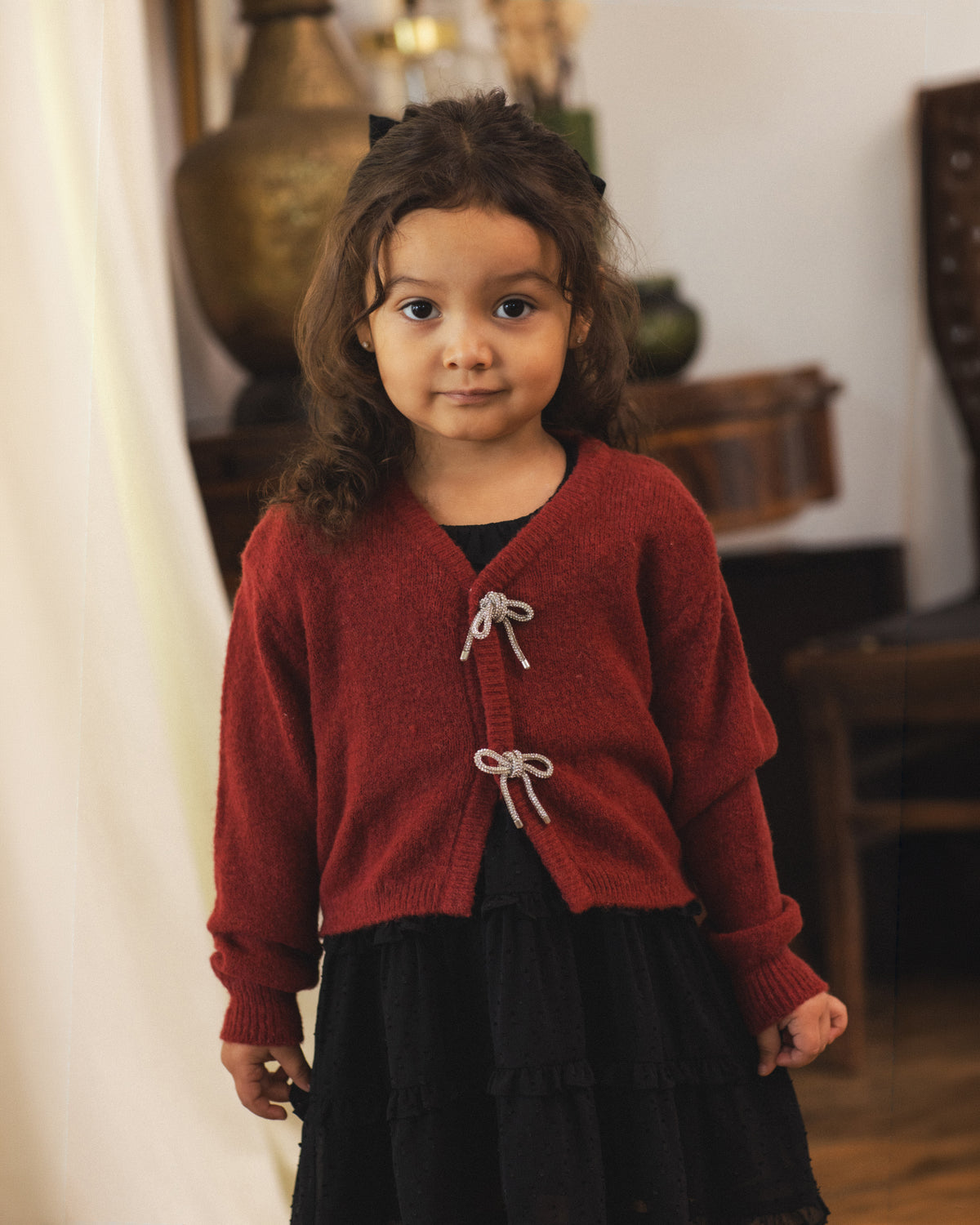 Nora Lee - Bow Cardigan