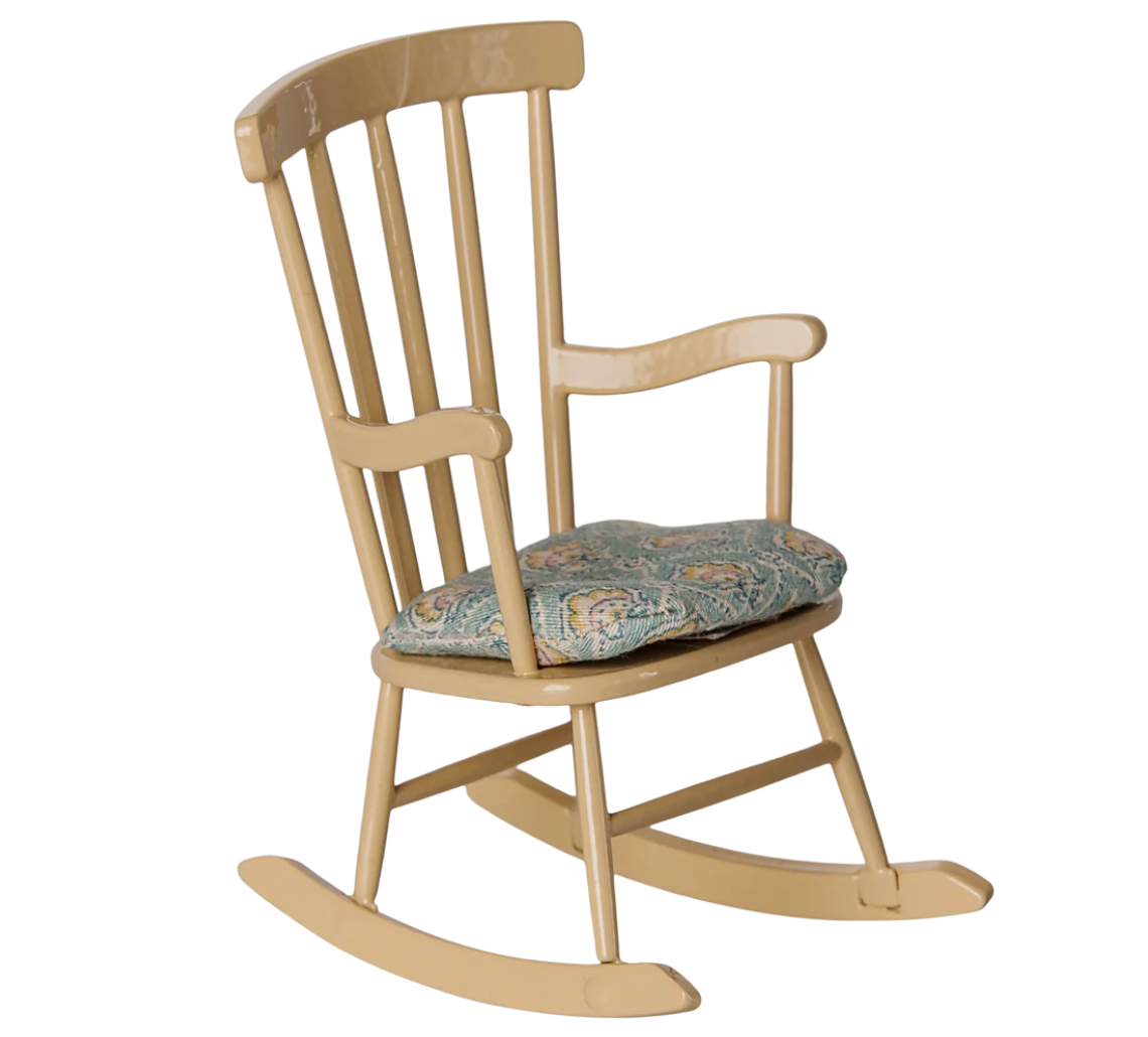 Maileg - Rocking chair, Mouse - Warm Sand
