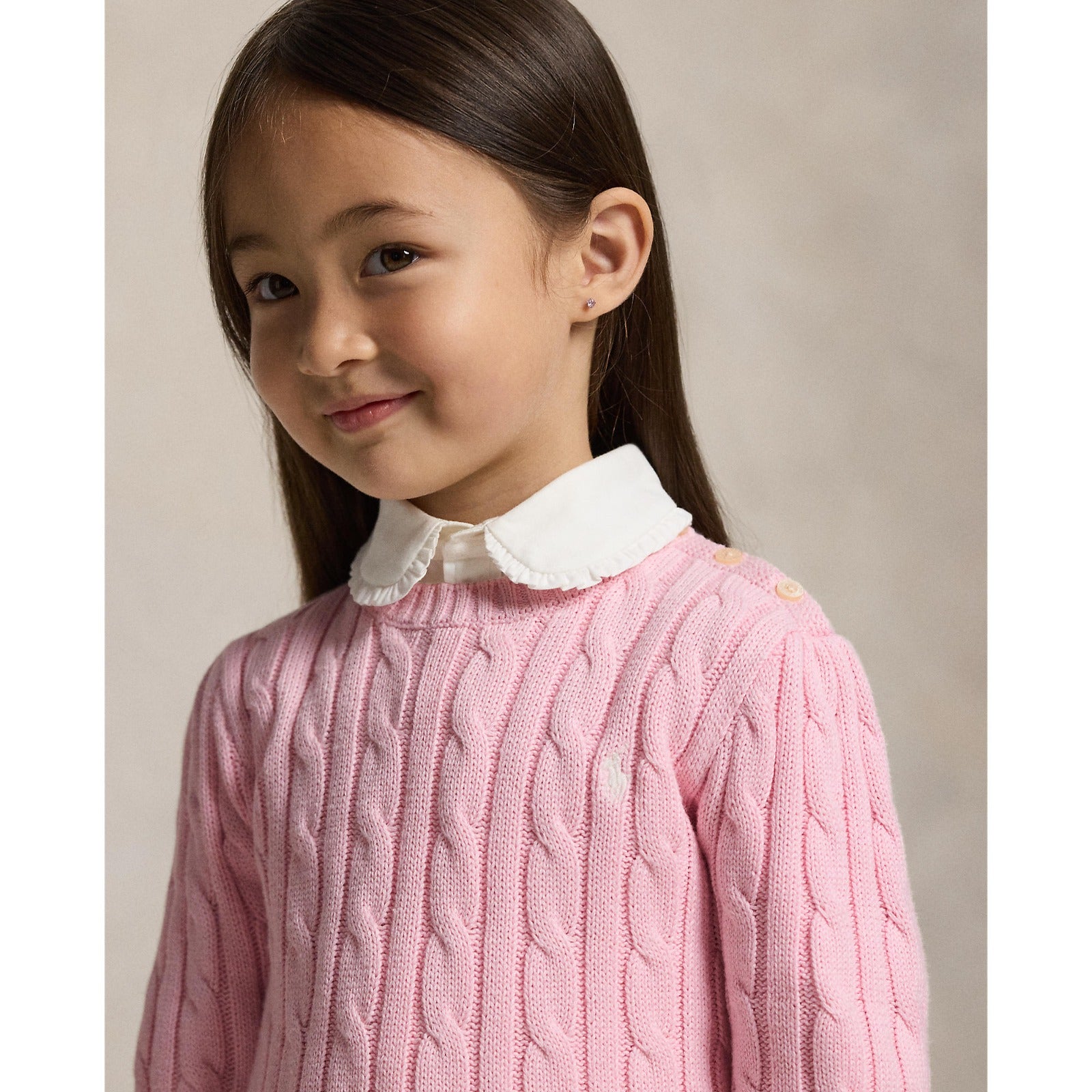 Polo Ralph Lauren - Cable crew neck sweater
