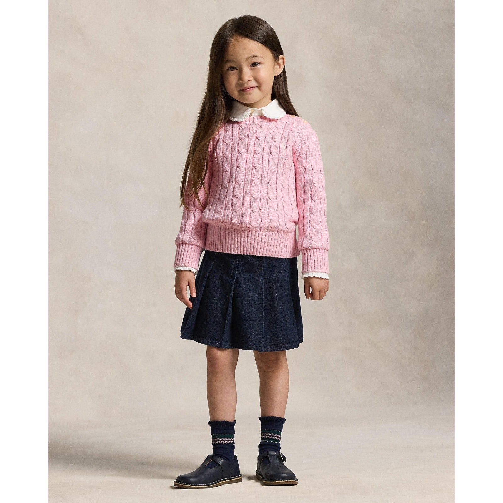 Polo Ralph Lauren - Cable crew neck sweater