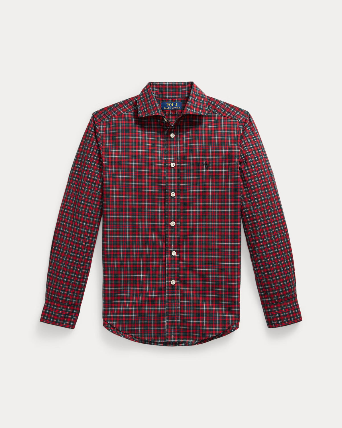 Polo Ralph Lauren - Chemise à carreaux en popeline de coton