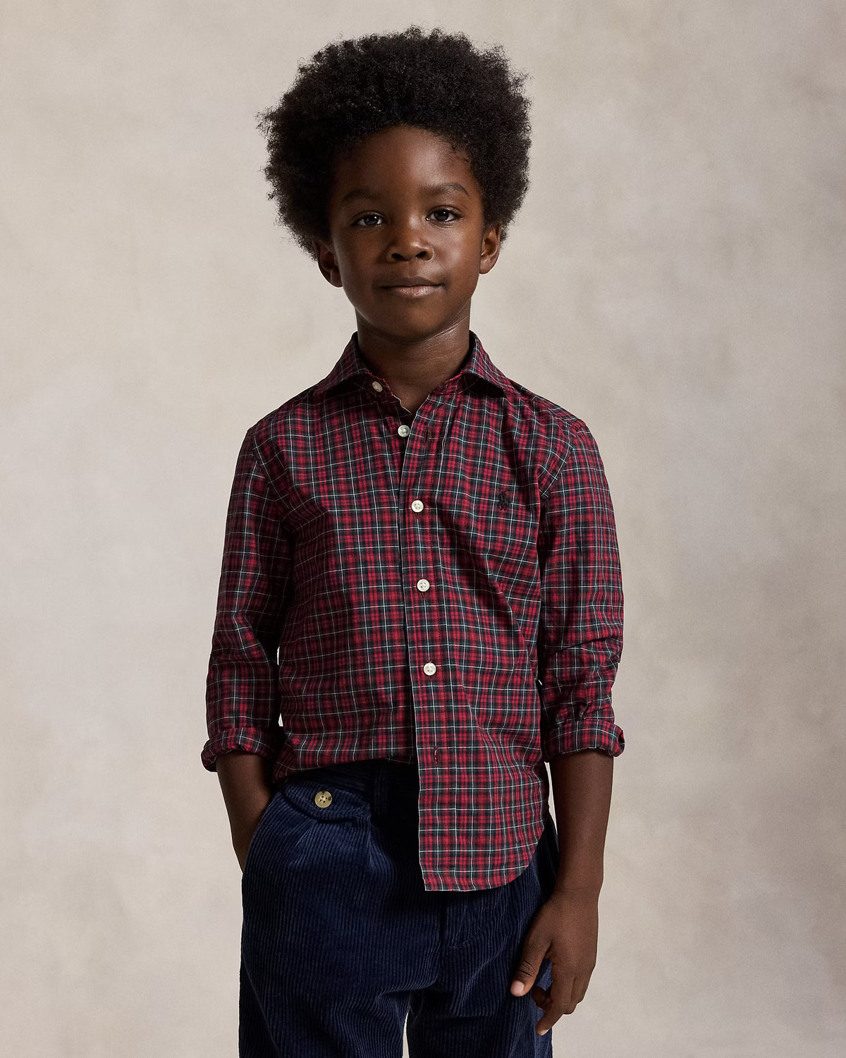 Polo Ralph Lauren - Cotton Poplin Checkered Shirt