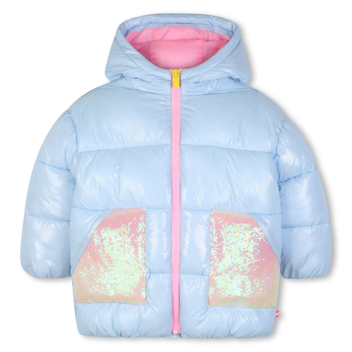 Billieblush - Doudoune Capuche Bleu