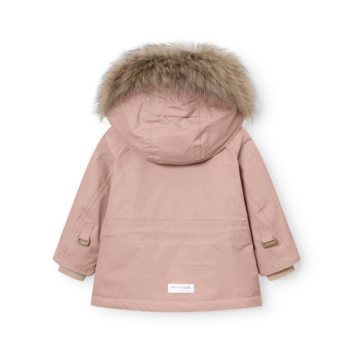Mini A Ture - 2-piece Winter Coat Wally Fur + Walentex Dungarees