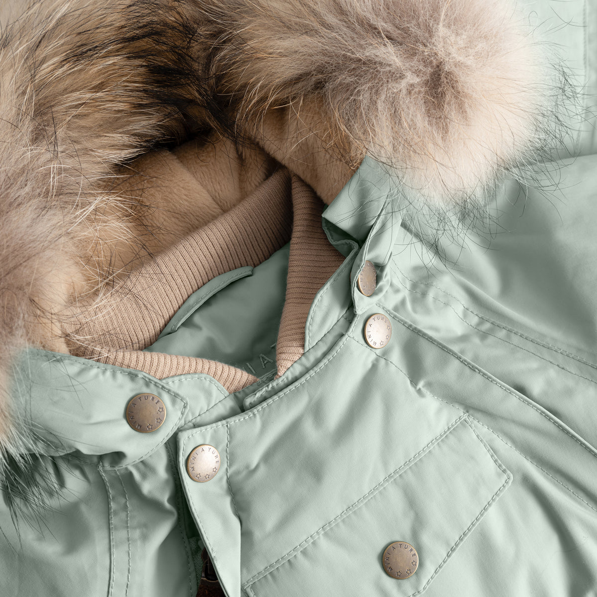 Mini A Ture - Wisti Fur Snowsuit