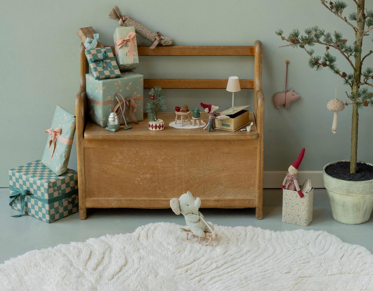 Maileg - Souris de Noël, Bébé dans son coffret livre