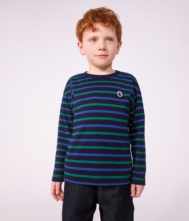 Petit Bateau - Marinière enfant en coton