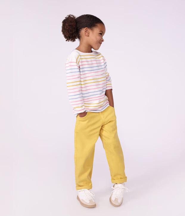 Petit Bateau - Marinière enfant en coton à rayures