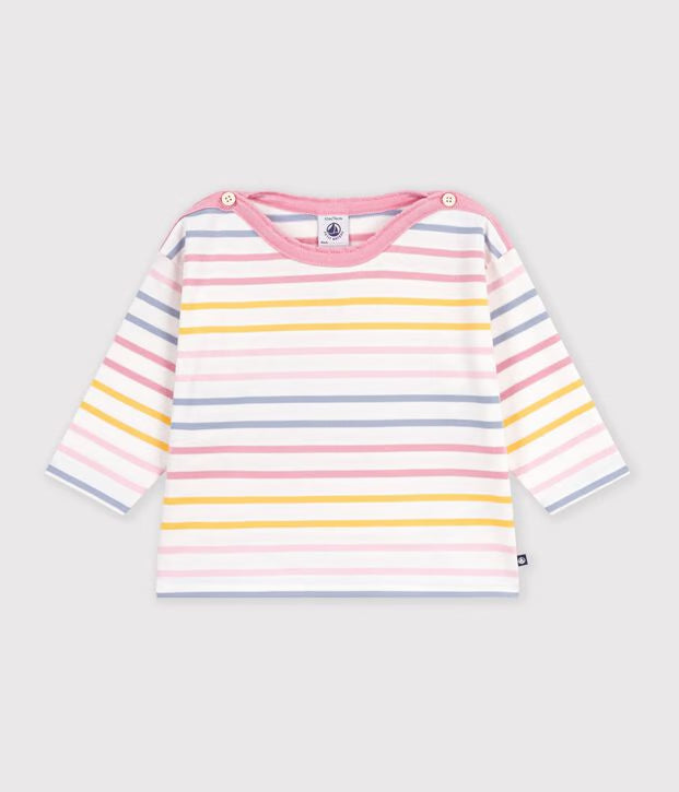 Petit Bateau - Marinière bébé en coton
