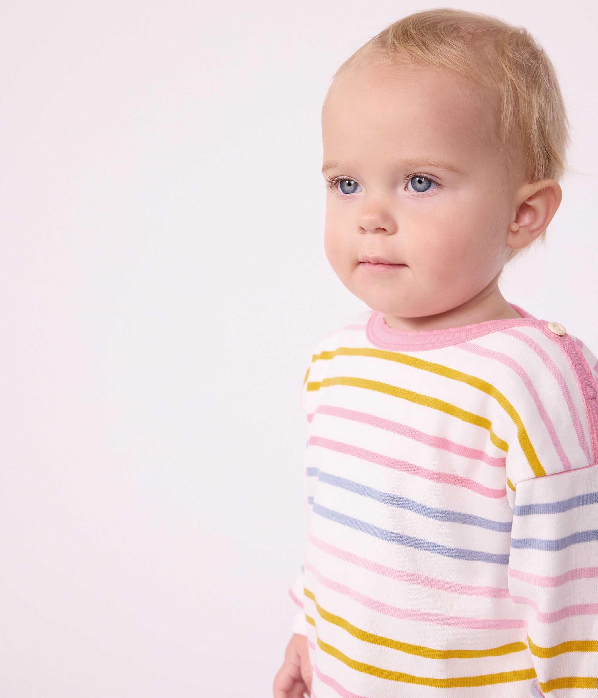 Petit Bateau - Marinière bébé en coton