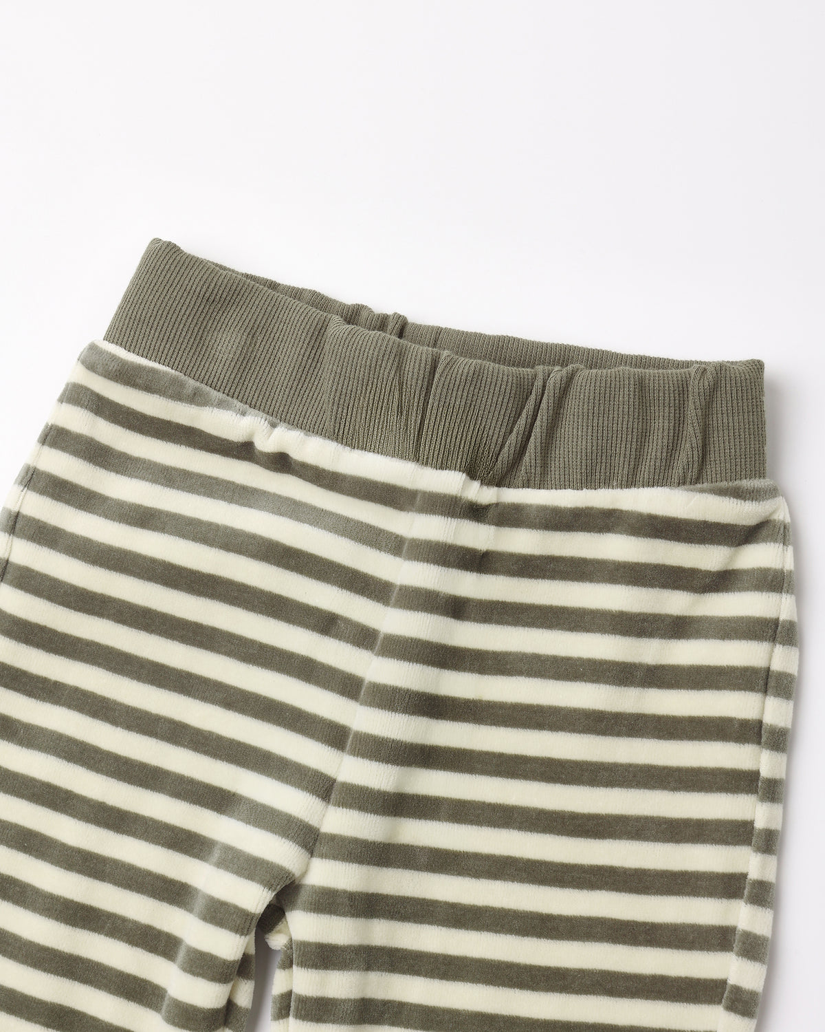 Quincy Mae - Spruce Velour Casual Pants