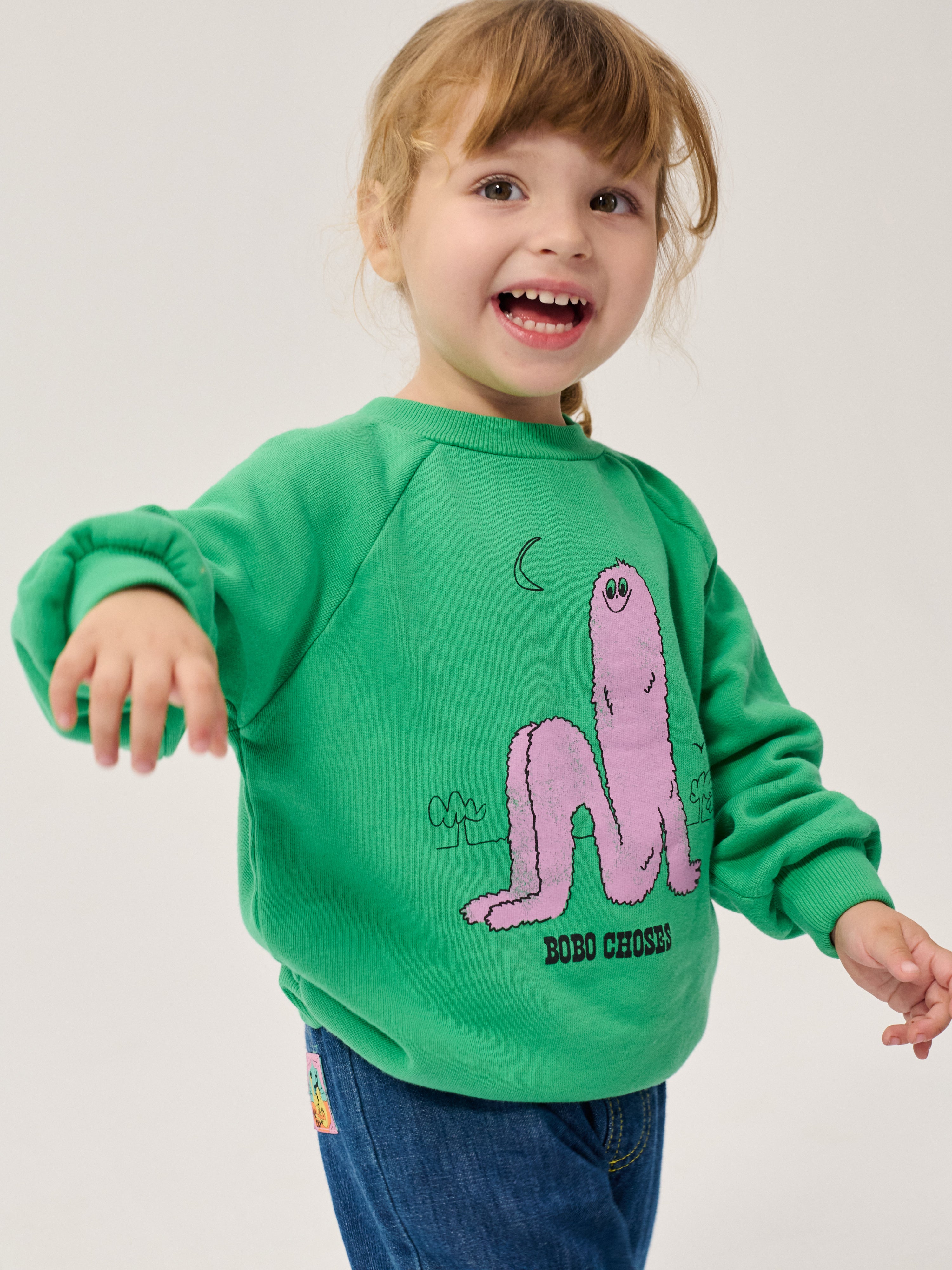 Bobo Choses - Pantalon en jean-Taxi Saurus (Bébé)