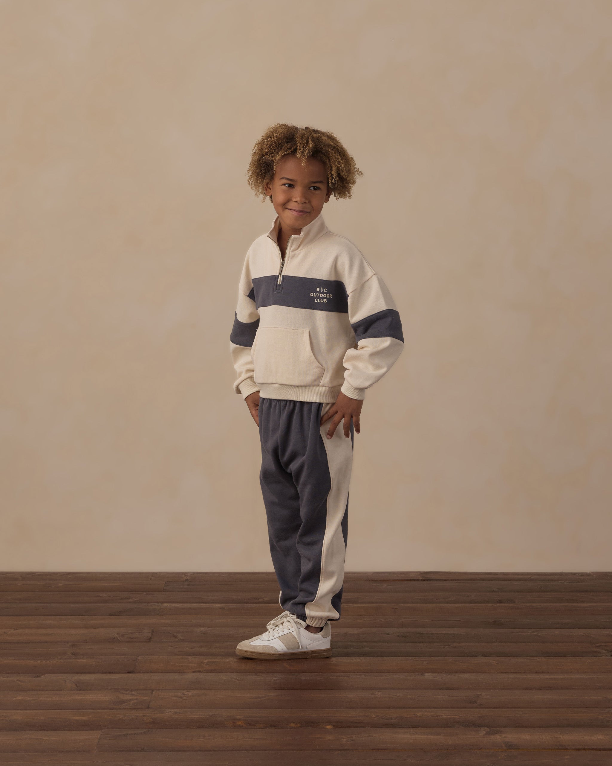 Rylee + Cru - Pull Outdoor à rayures