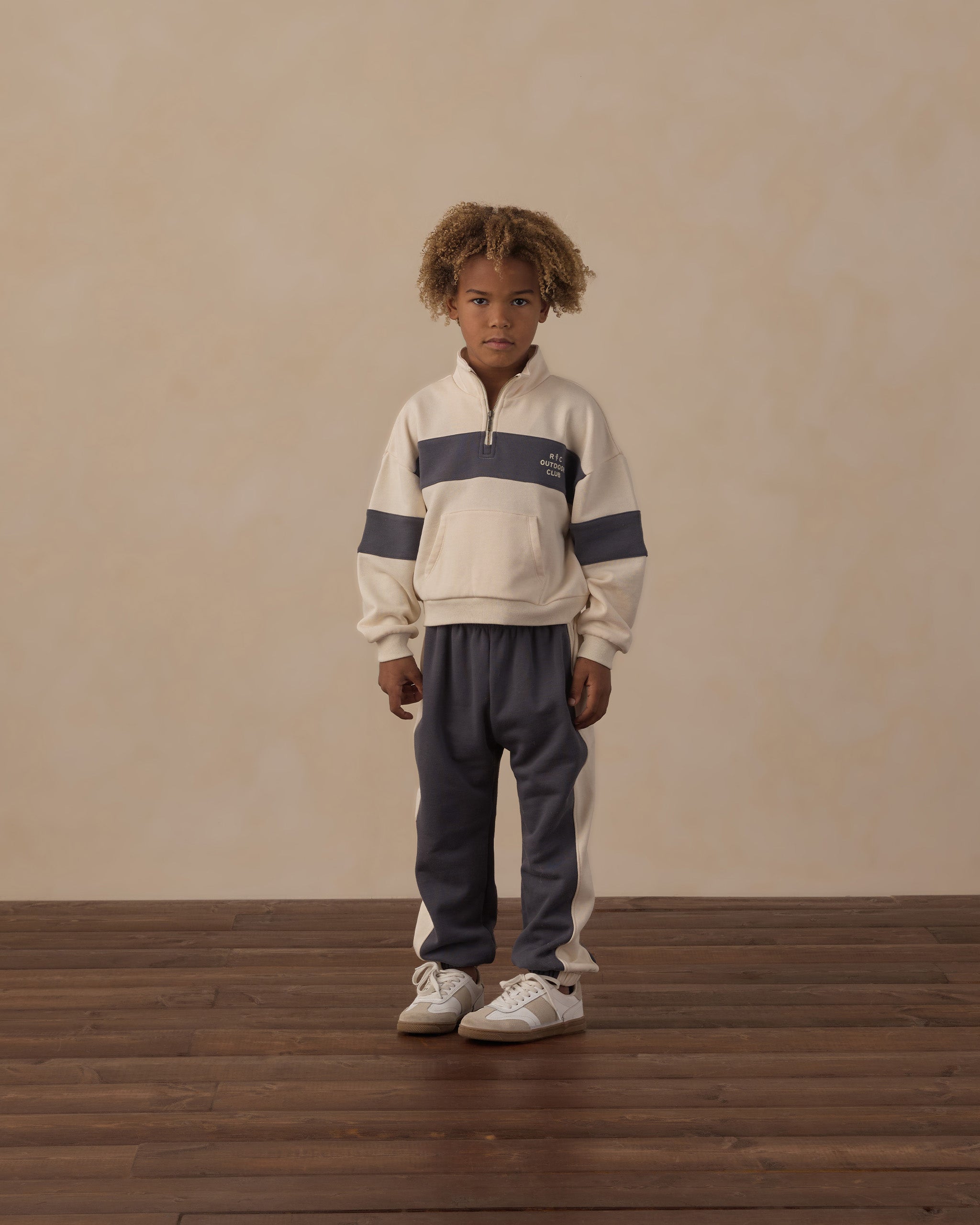 Rylee + Cru - Pull Outdoor à rayures