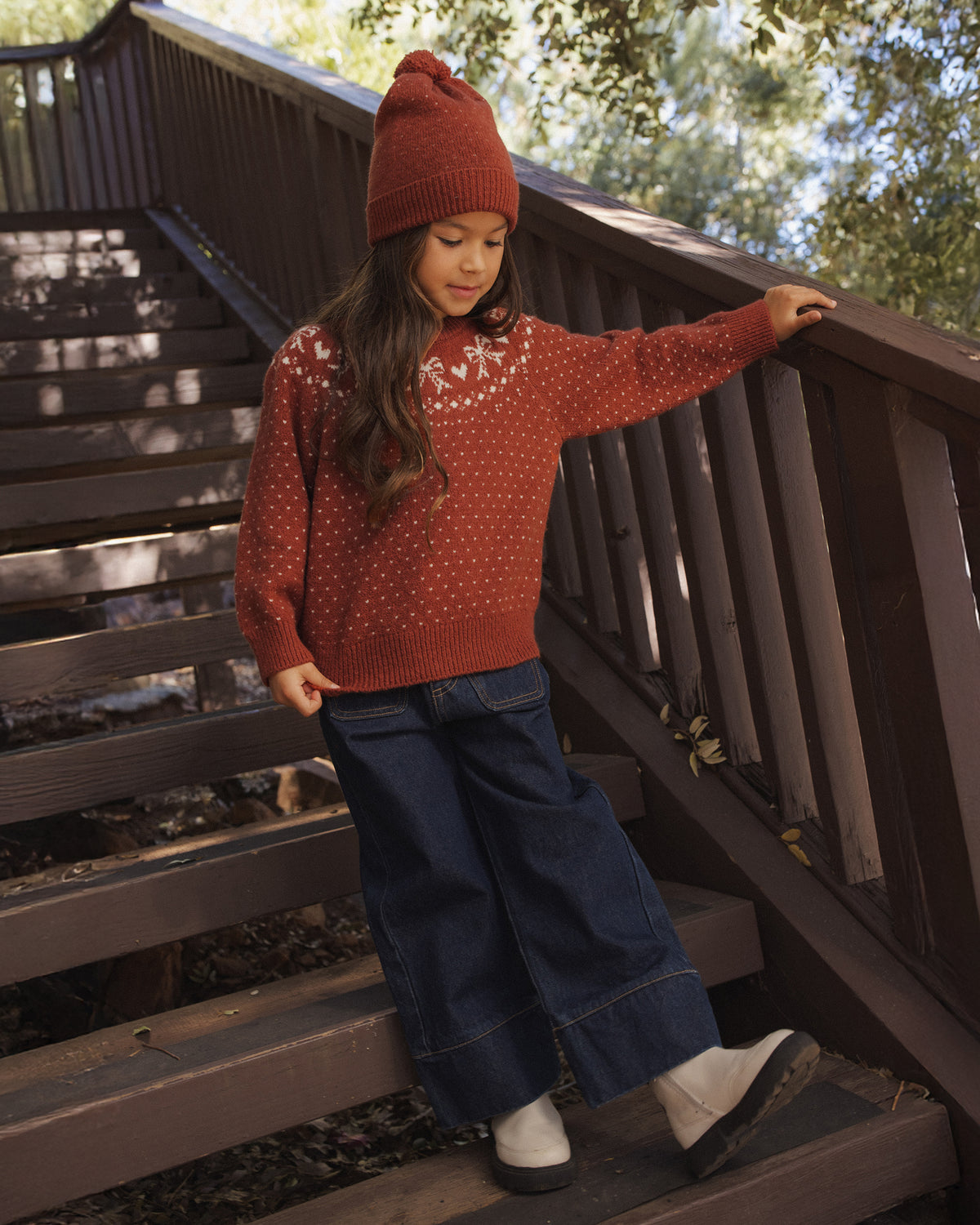 Rylee + Cru - Pull Fair Isle
