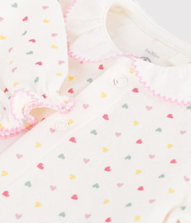 Petit Bateau - Pyjama Dors Bien Coeurs