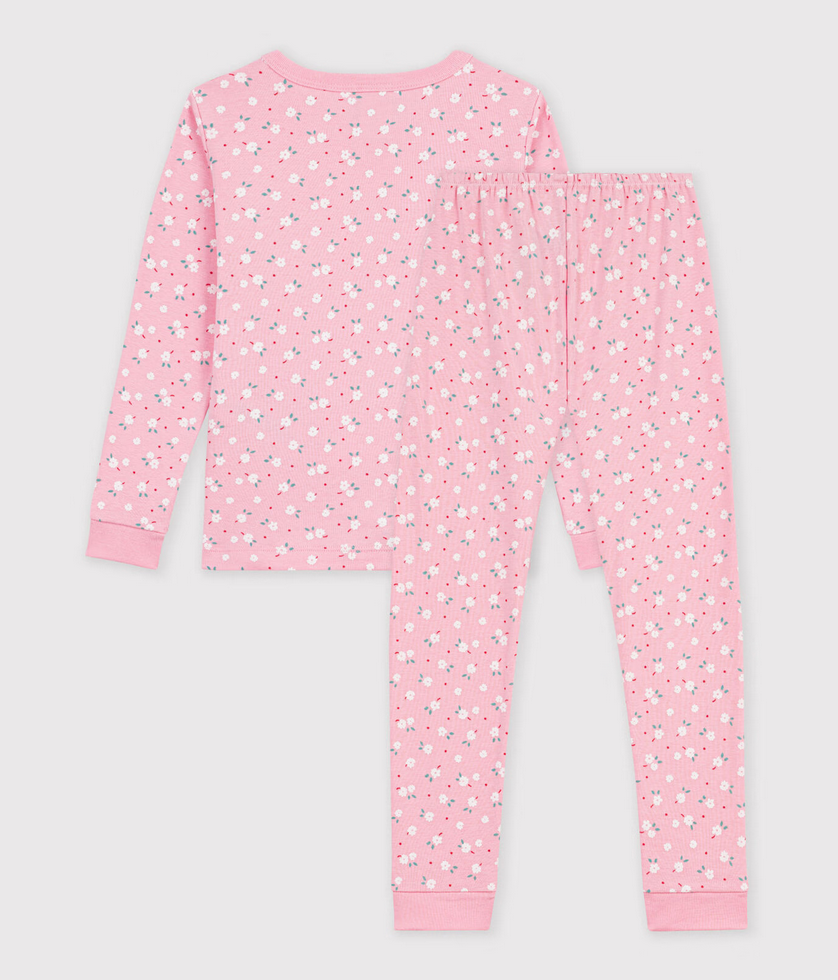 Petit Bateau - Pyjama très ajusté enfant en coton imprimé