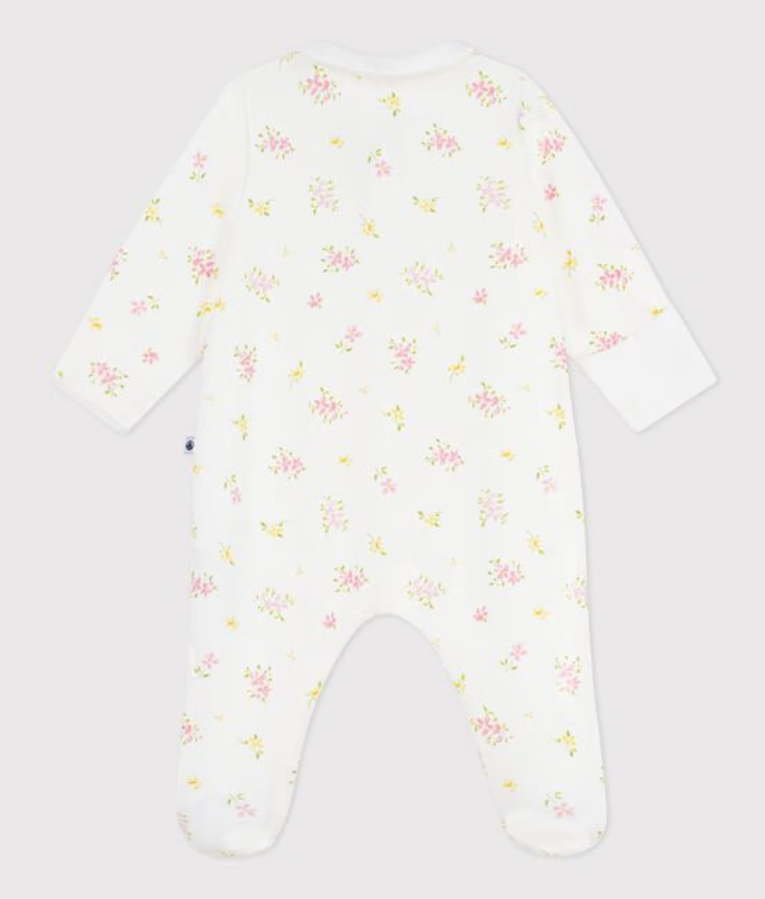 Petit Bateau - Zip-Up Sleepsuit Pyjamas