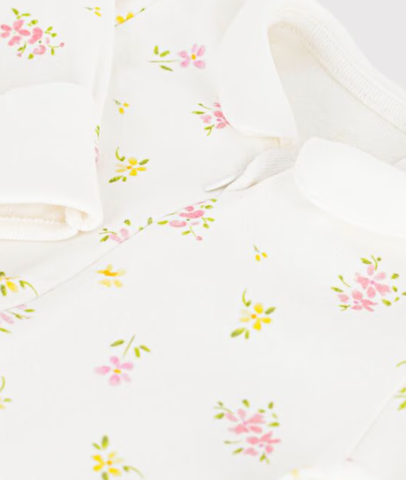 Petit Bateau - Zip-Up Sleepsuit Pyjamas