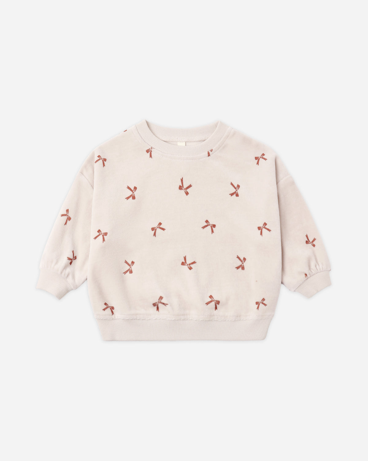 Quincy Mae - Sweatshirt décontracté en Velours