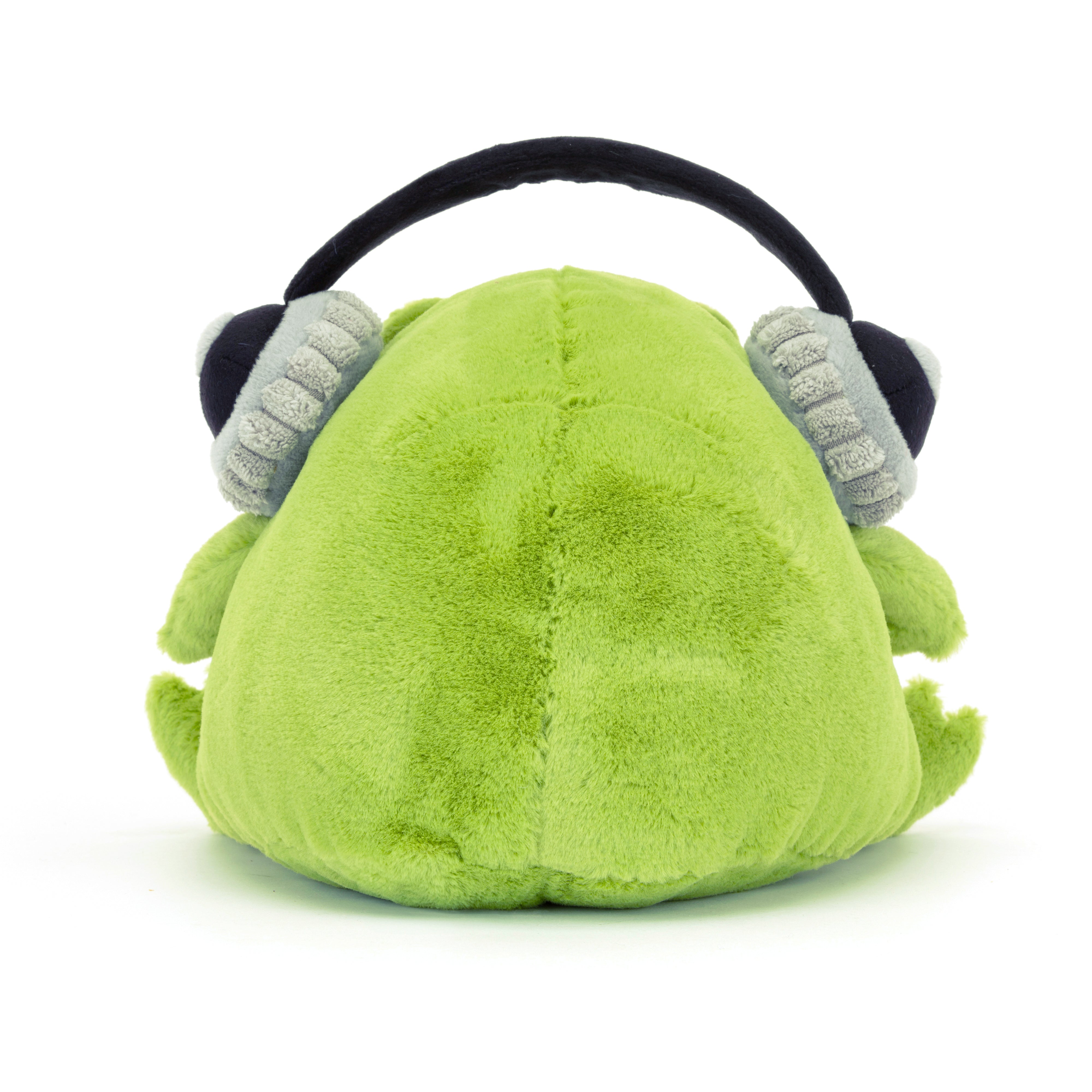 Jellycat - Ricky the Rain Frog with headphones