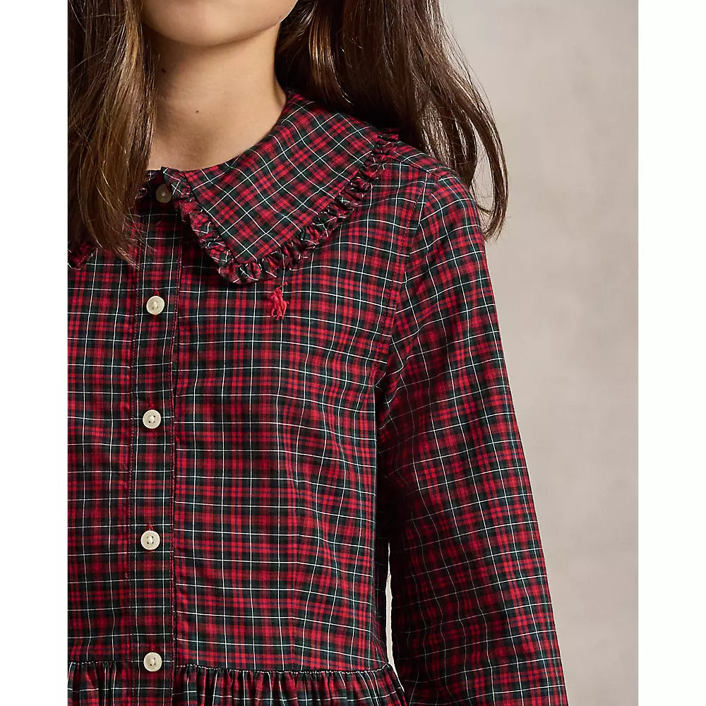 Polo Ralph Lauren - Plaid Cotton Poplin Shirtdress