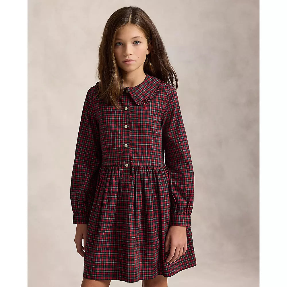 Polo Ralph Lauren - Plaid Cotton Poplin Shirtdress