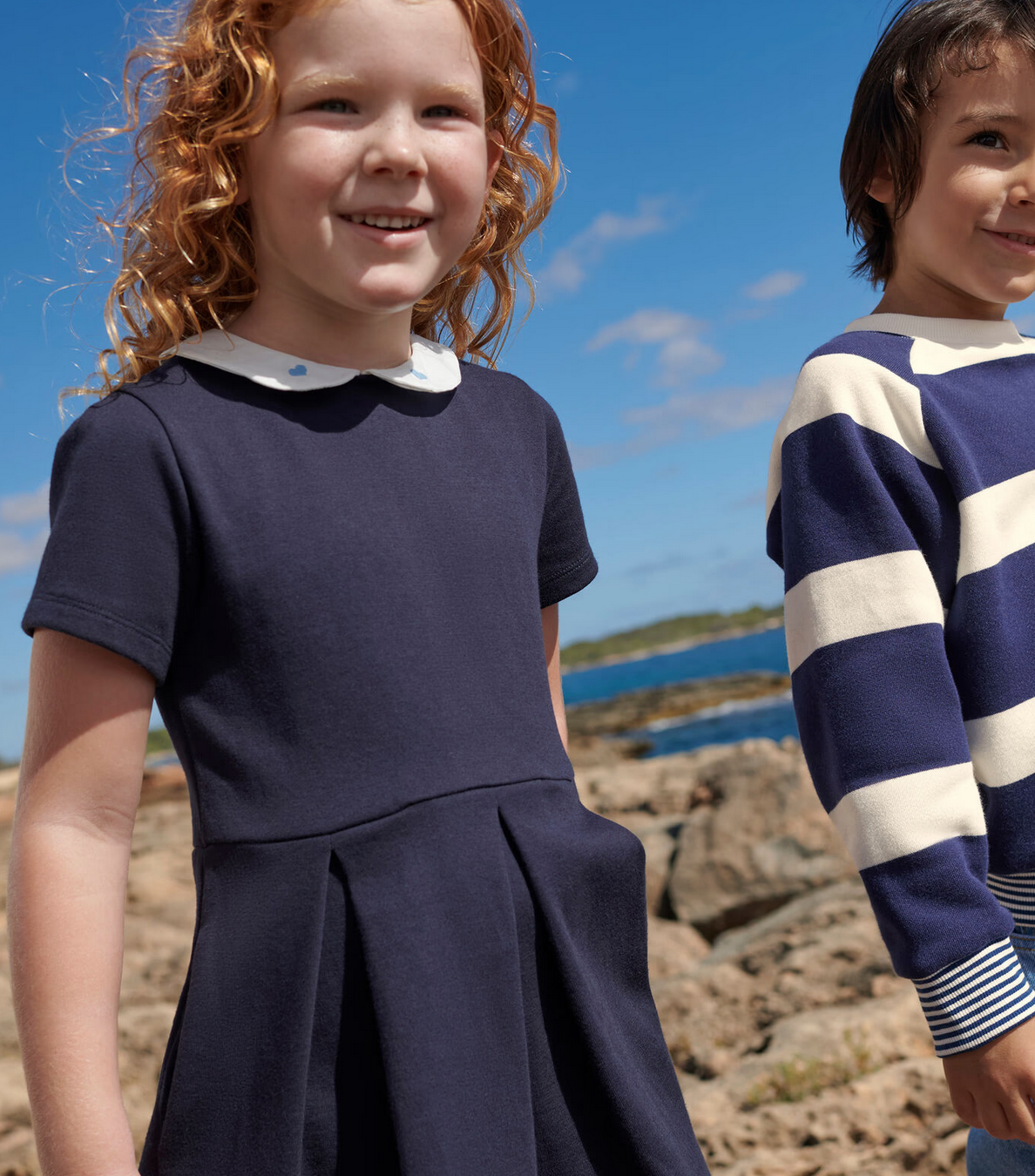 Petit Bateau - Robe avec Col