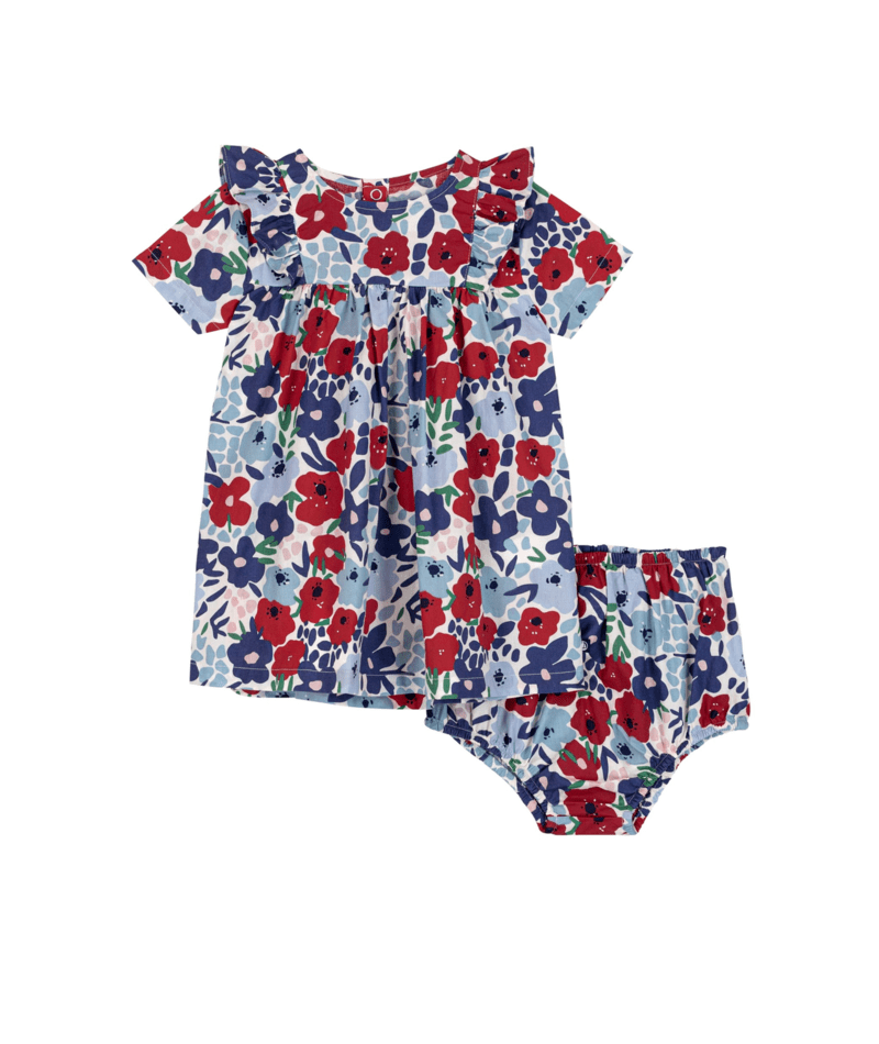 Petit Bateau - Robe + Bloomer (Bébé)