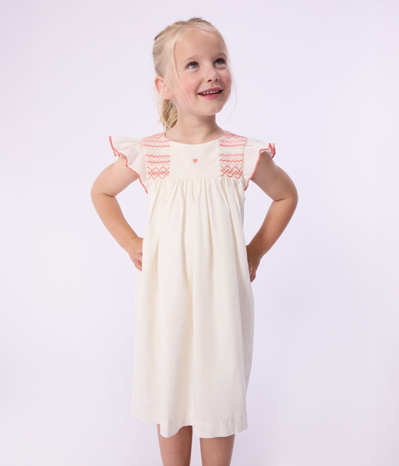 Petit Bateau - Robe manches courtes